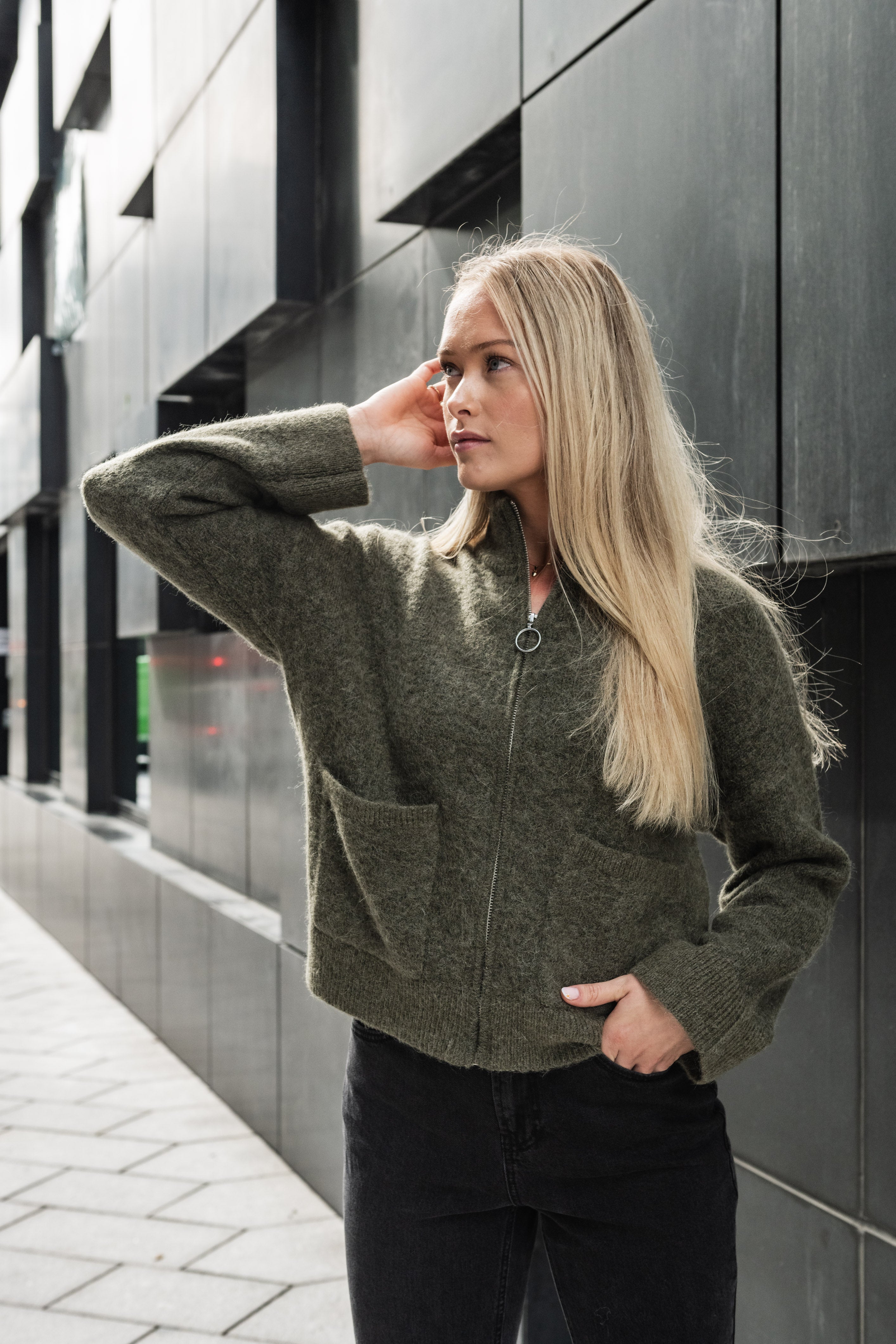 SLFSIA Knit Cardigan - Kalamata